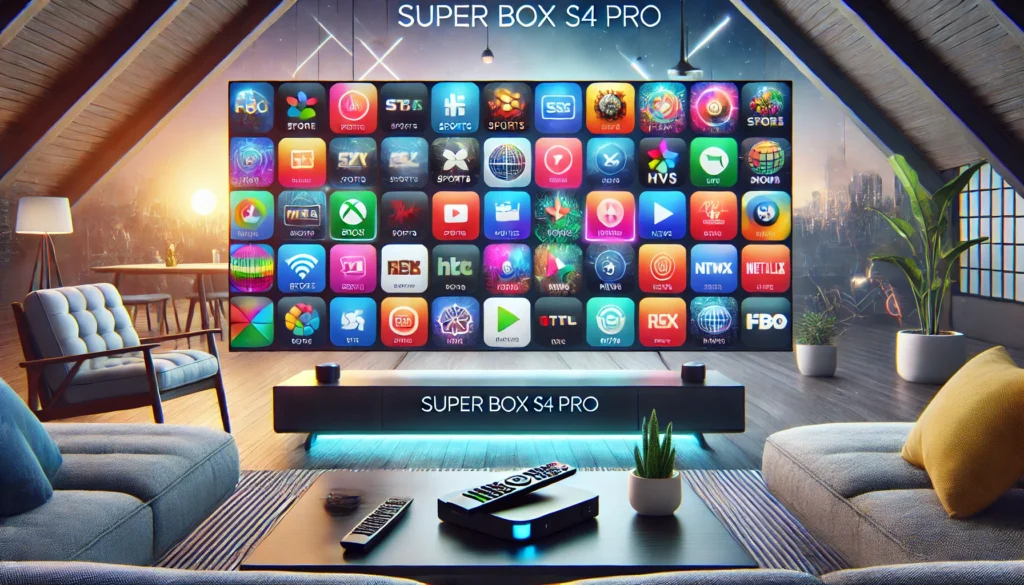 Super Box S4 Pro Channels